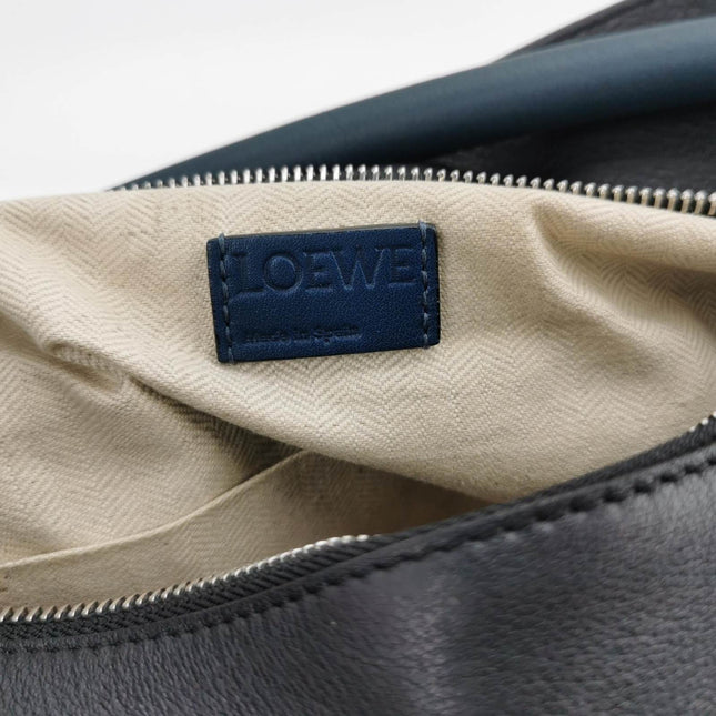 Loewe Puzzle Medium Multicolor Navy Calfskin leather bag