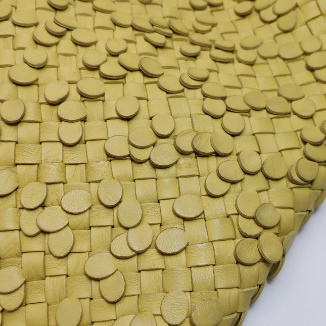 Bottega Veneta Cabat Limited Poussin Paillettes Tote Yellow