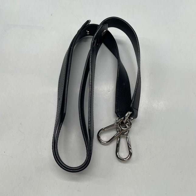 Loewe Puzzle Medium Black Smooth Leather White Logo 2016