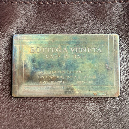 Bottega Veneta Cabat Tote Intreccio Leather Chocolate Brown 42cm