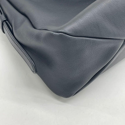 Prada Aimée Black Large Calfskin Leather Shoulder Bag