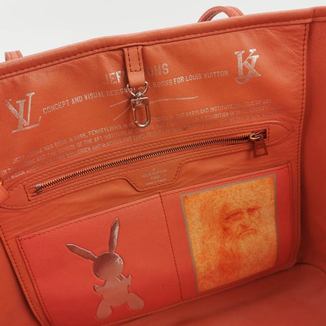 Louis Vuitton x Jeff Koons Monalisa Masters Neverfull MM Tote Medium