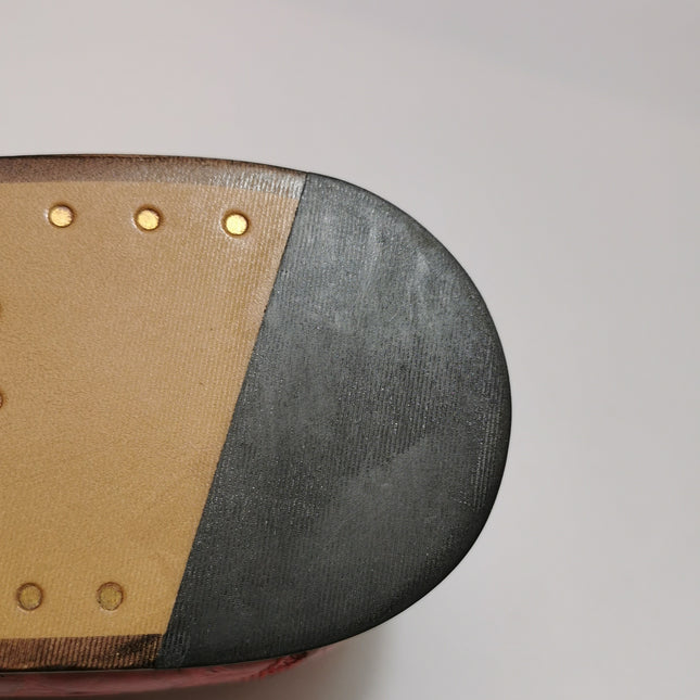 Gucci Men's Jordaan Crocodile Loafer Red Size 40.5