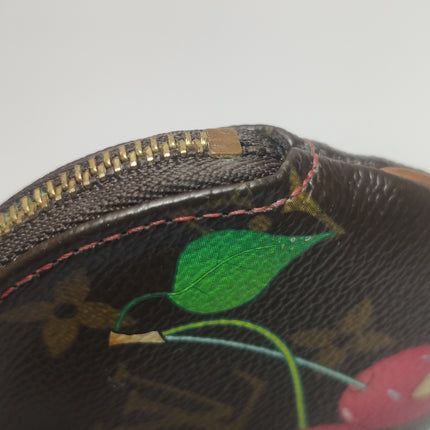 Louis Vuitton x Takashi Murakami Cherry on Monogram Coin Purse