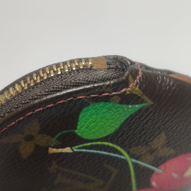 Louis Vuitton x Takashi Murakami Cherry on Monogram Coin Purse