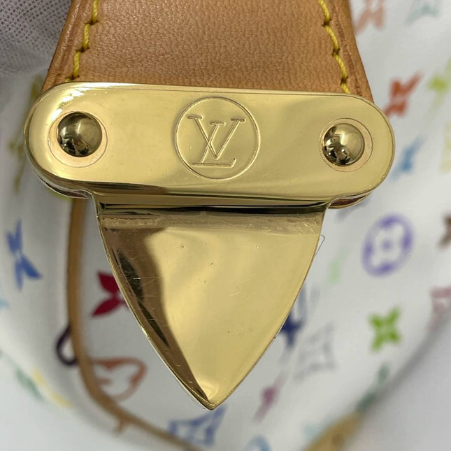 Louis Vuitton x Takashi Murakami Speedy 30 Lock White Multicolor