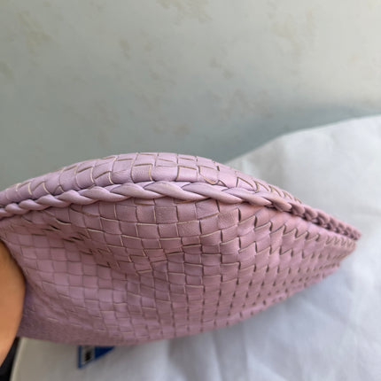 Bottega Veneta Hobo Bag Lambskin leather Lilac Purple Large 47cm