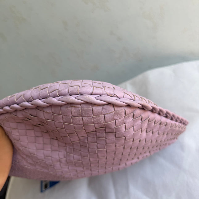 Bottega Veneta Hobo Bag Lambskin leather Lilac Purple Large 47cm