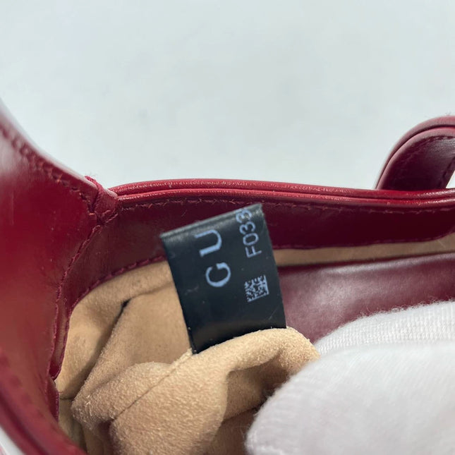 Sold Gucci Jackie 1961 Mini Burgundy Leather Bag Two Way Carry Never Worn