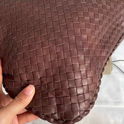 Bottega Veneta Hobo Maxi Chocolate Brown leather 50cm