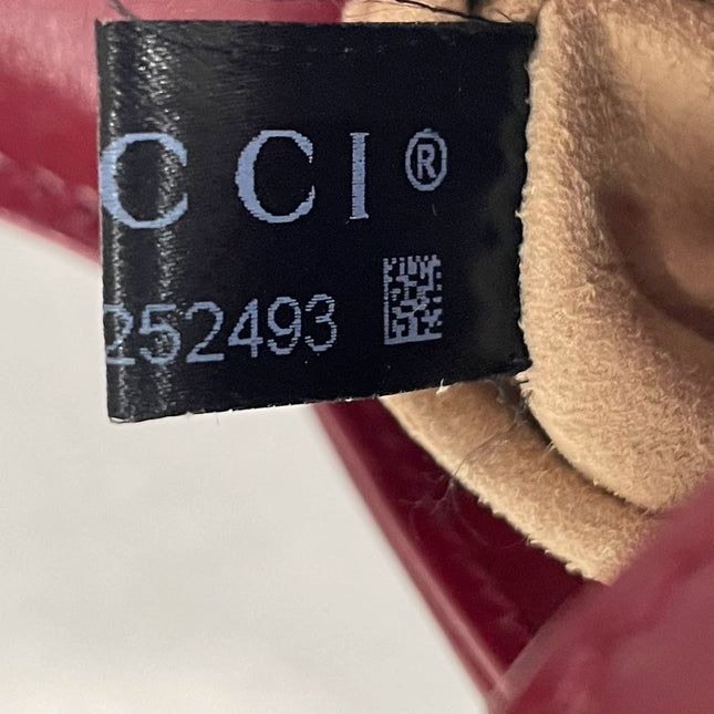 Gucci Jackie 1961 Mini Red Burgundy Leather Bag