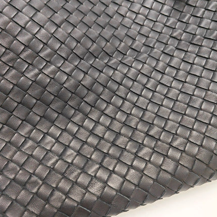 Bottega Veneta Cesta Shopper Tote Intrecciato Black Leather Large 50cm