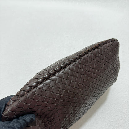 Bottega Veneta Intrecciato Hobo Bag Medium Brown Lambskin leather 40cm