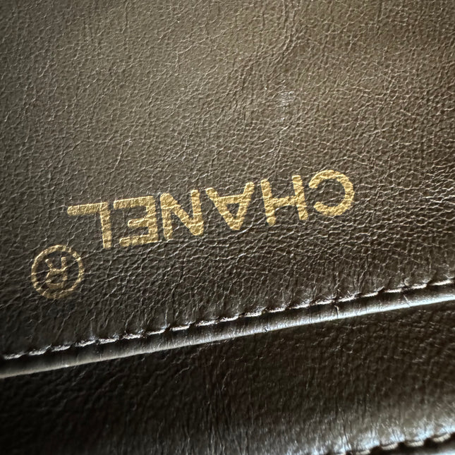 Sold Chanel Classic Flap Brown Suede Single Flap 24k Gold Plated Hardware