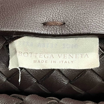 Bottega Veneta Cabat Large Intreccio Leather Tote Bag Dark Chocolate Brown 42cm