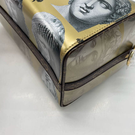 Louis Vuitton Speedy 25 Bandouliere Fornasetti Museum Gold