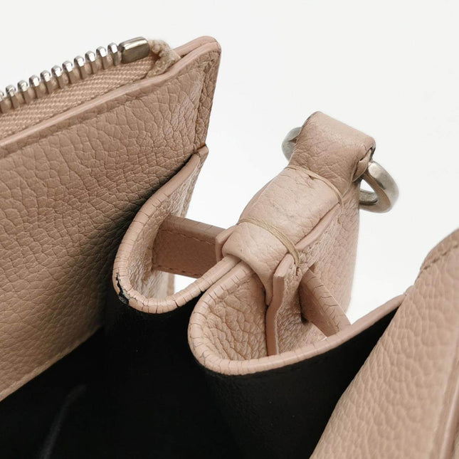 Saint Laurent Sac De Jour Baby Beige Leather Handbag