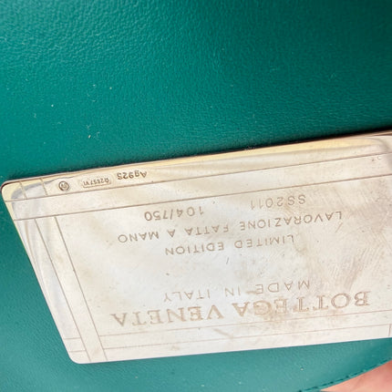 Bottega Veneta Cabat Tote Green Intreccio Leather 50cm