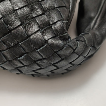 Bottega Veneta Veneta Hobo Maxi Black Tiny Fringes Leather 51cm