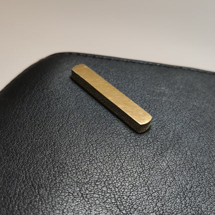 Loewe Puzzle Medium Polka Dots Brown Black Leather