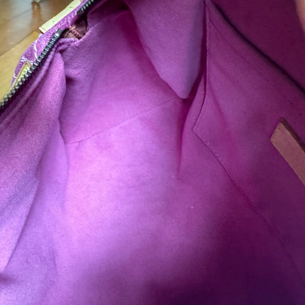 Louis Vuitton Denim Neo Speedy Boston Bag Pink
