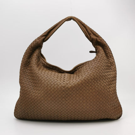 Bottega Veneta Veneta Hobo Maxi Milk Chocolate Brown Leather 52cm