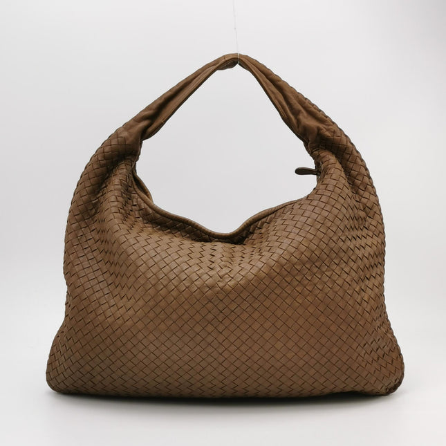Bottega Veneta Veneta Hobo Maxi Milk Chocolate Brown Leather 52cm