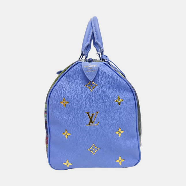 Louis Vuitton x Jeff Koons Speedy 30 Monet Water Lilies Top Handle Bag