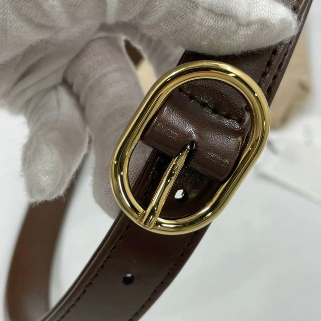 Gucci Jackie 1961 Small Brown Smooth Leather Bag