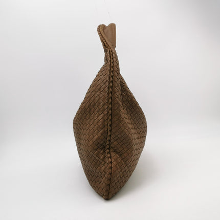 Bottega Veneta Veneta Hobo Maxi Milk Chocolate Brown Leather 52cm