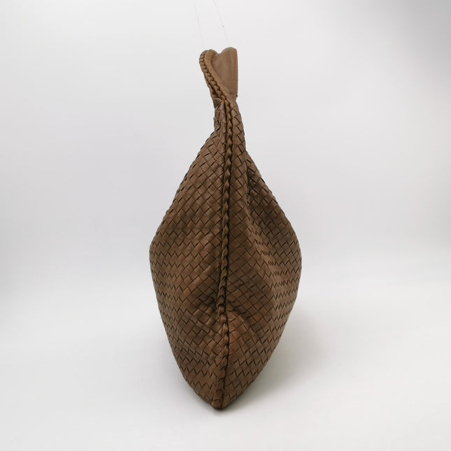 Bottega Veneta Veneta Hobo Maxi Milk Chocolate Brown Leather 52cm