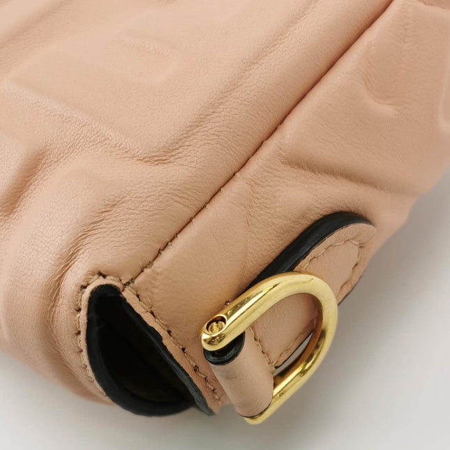 Sold Fendi Baguette Mini Light Pink Nappa Leather Crossbody Bag