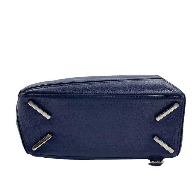 Sold Loewe Puzzle Crossbody Bag Small Navy Leather