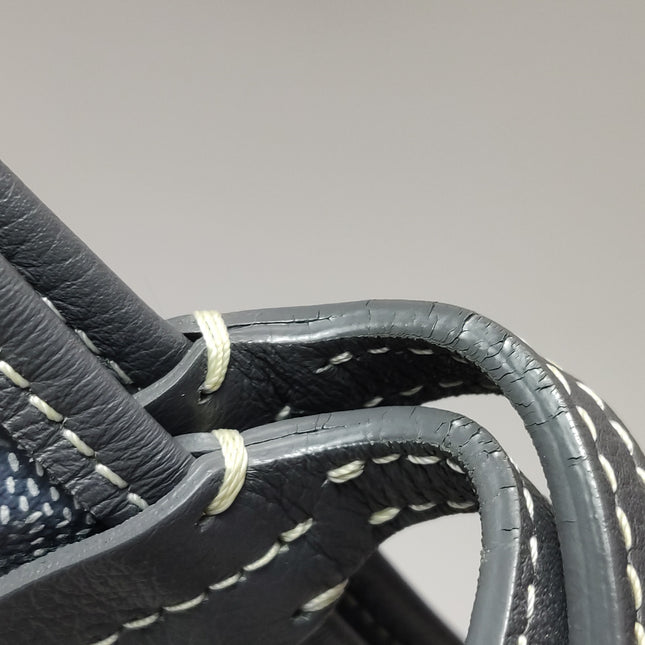 Goyard Saint Louis PM Tote 2018 Medium Grey Goyardine Canvas