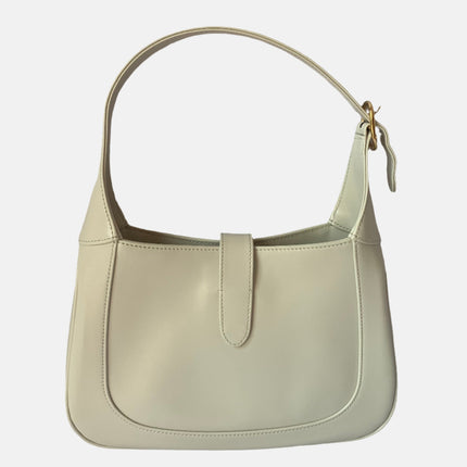 Gucci Jackie 1961 Small Leather Bag White without Strap