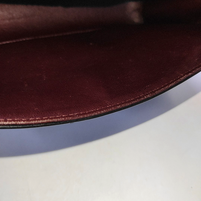 Chanel Timeless Classic Flap Medium Black Lambskin Leather Silver Hardware, 2013-2014