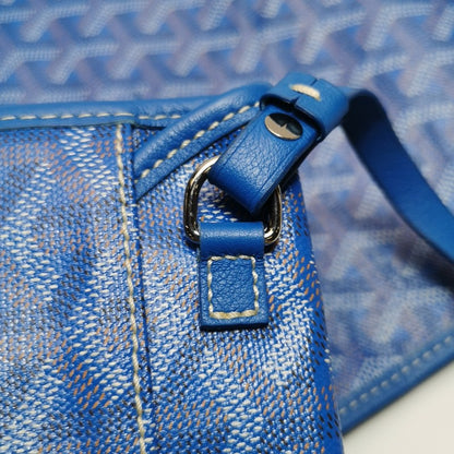 Goyard Saint Louis GM Tote Large Blue 2015