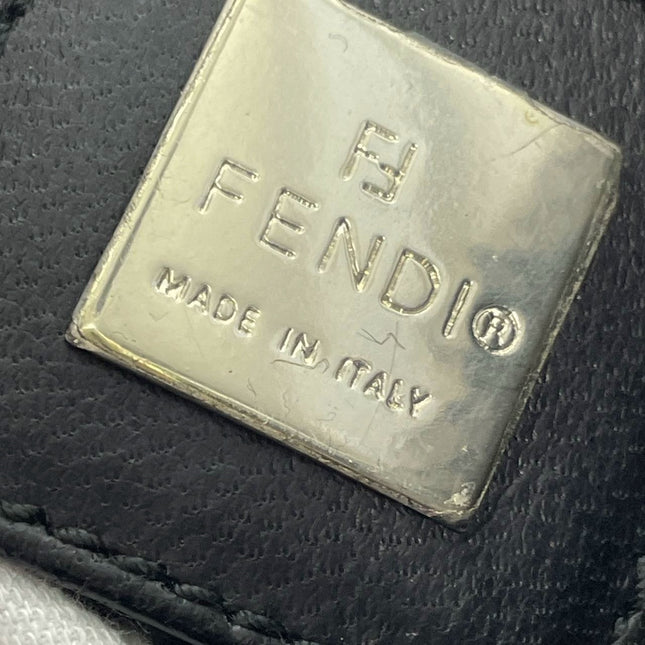 Fendi Baguette Vintage Black Sequins and Leather