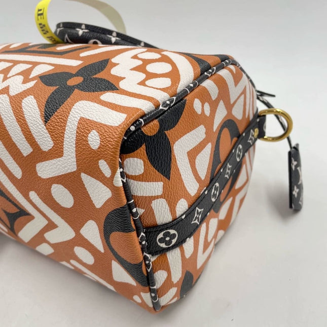 Louis Vuitton Monogram Giant Crafty Speedy 25