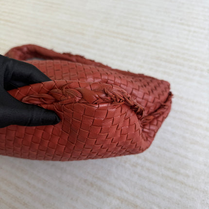 Bottega Veneta Veneta Hobo Large Burgundy 47cm Lambskin Leather