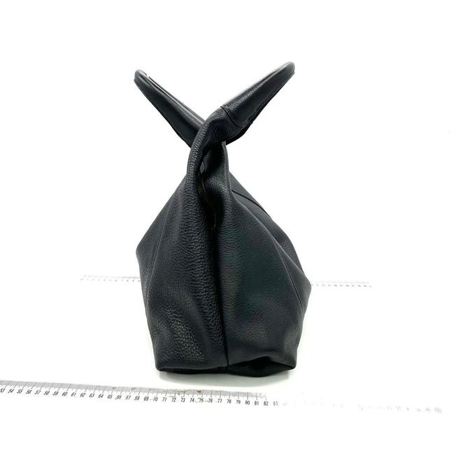 Gucci Softbit Maxi Shoulder Bag Black Calfskin Leather