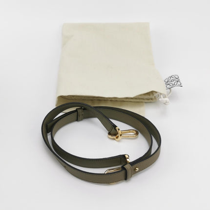 Loewe Puzzle Small Artichoke Green Calfskin leather Crossbody bag