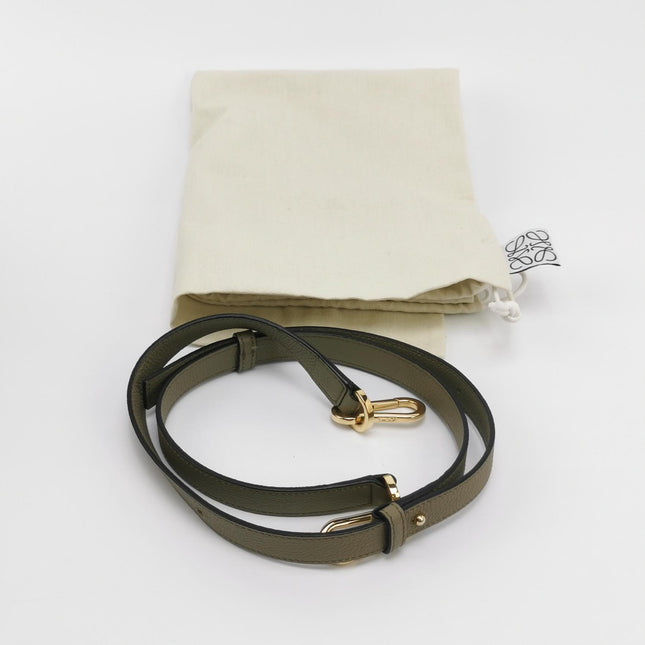 Loewe Puzzle Small Artichoke Green Calfskin leather Crossbody bag