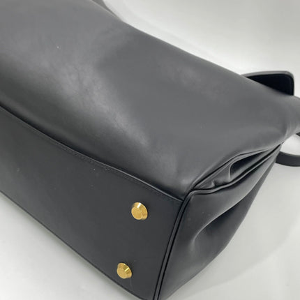 Balenciaga Rodeo Large Black Calfskin Leather Two Way Bag