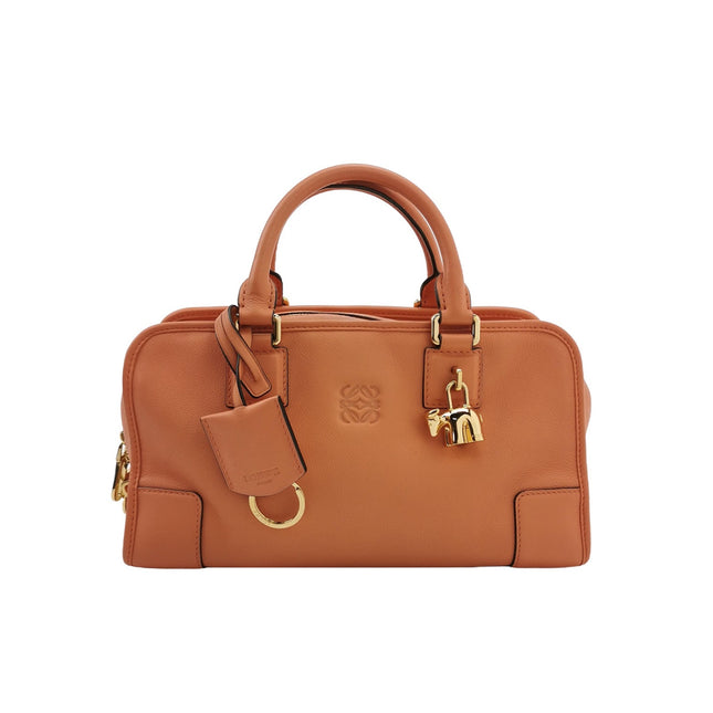 Loewe Amazona 28 in Orange Leather Goat Special Edition