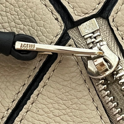 Loewe Puzzle Small Beige Herbarium Holiday Collection Calfskin Leather Crossbody Bag