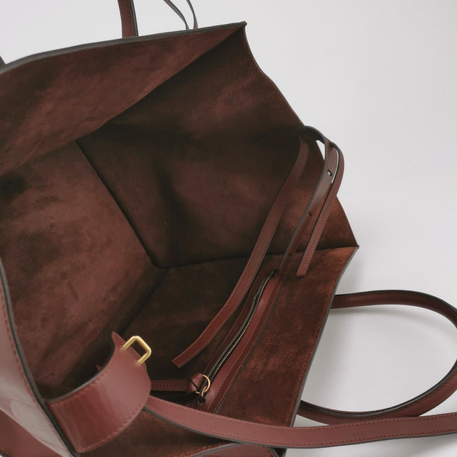 Celine Phantom Mini Burgundy Leather 30cm