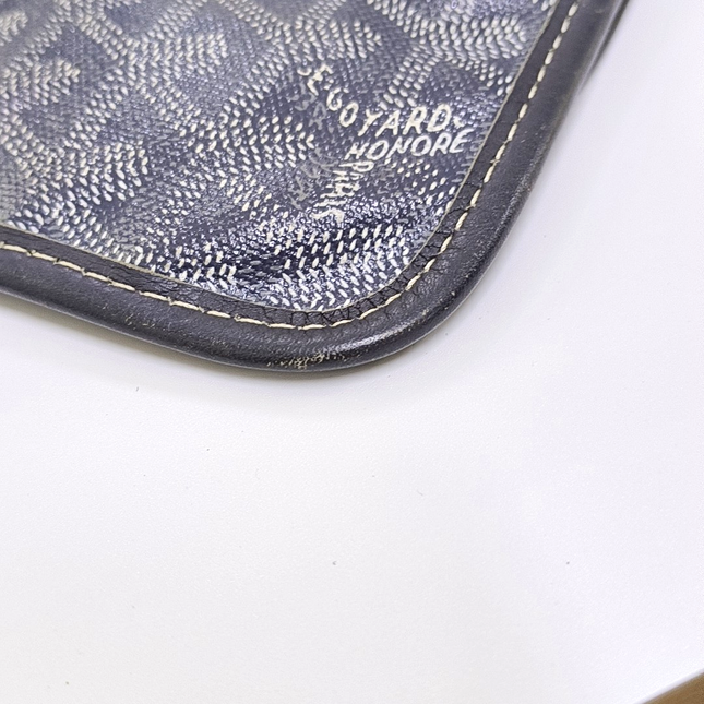 Goyard Saint Louis Tote GM Large Grey Goyardine Canvas