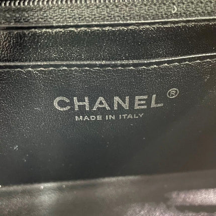 Chanel Classic Flap Mini Black Caviar Silver Hardware 2015-2016
