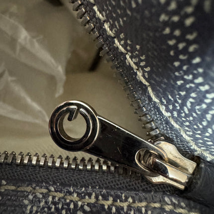 Goyard Artois PM Small/Medium Grey Tote with Leather Corners and Zip Opening